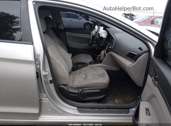 5NPD84LF2LH632281 2020 HYUNDAI ELANTRA Серый Вид салона спереди
