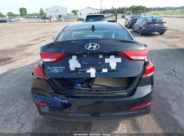 5NPD84LF3HH051010 2017 HYUNDAI ELANTRA Black 
