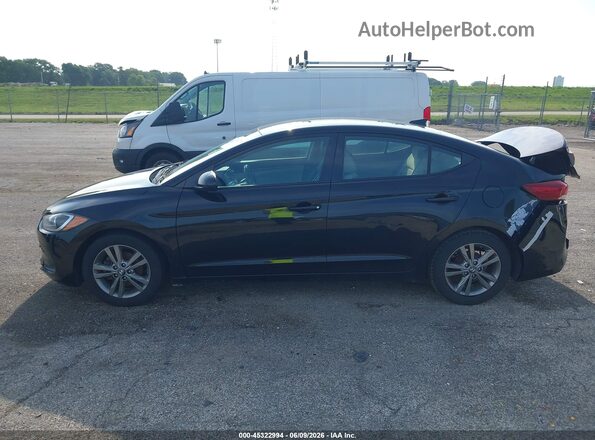 5NPD84LF3HH051010 2017 HYUNDAI ELANTRA Black 360 interior view
