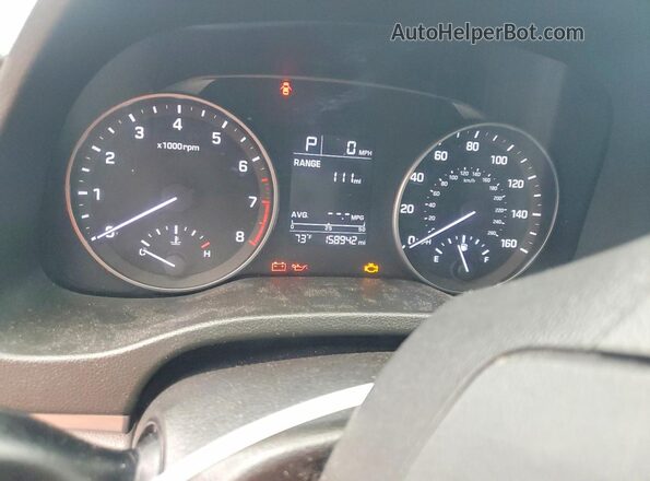 5NPD84LF3HH052142 2017 HYUNDAI ELANTRA Gray Սարքավորումների վահանակի տեսք