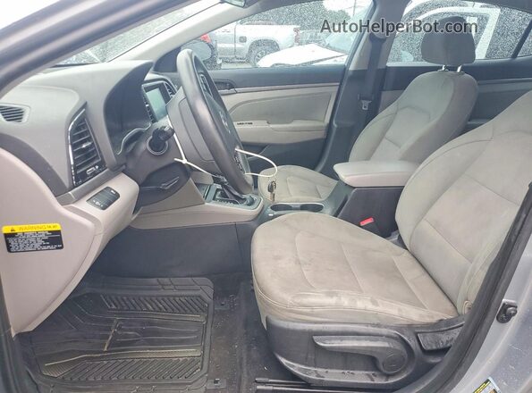 5NPD84LF3HH052142 2017 HYUNDAI ELANTRA Gray Սալոնի դիմացի տեսք