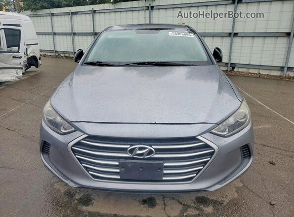 5NPD84LF3HH052142 2017 HYUNDAI ELANTRA Gray Դիմացի տեսք