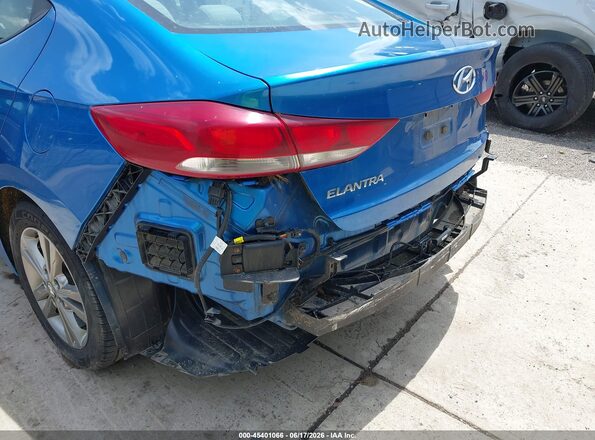 5NPD84LF3HH064680 2017 HYUNDAI ELANTRA Blue Vista frontal