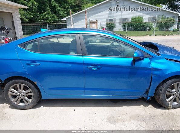 5NPD84LF3HH064680 2017 HYUNDAI ELANTRA Blue Vista interior de 360 grados
