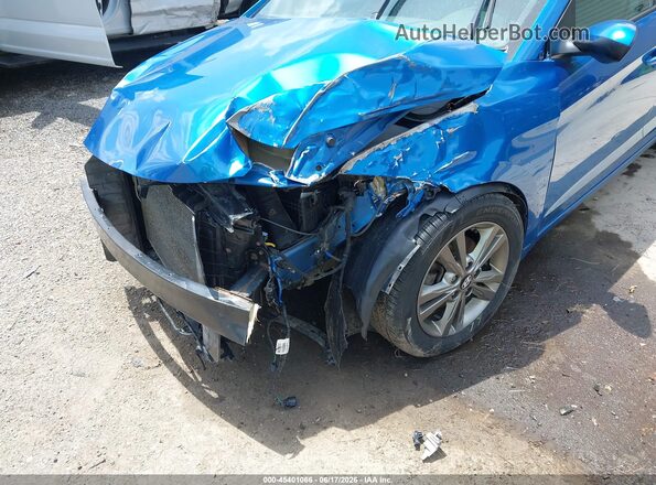 5NPD84LF3HH064680 2017 HYUNDAI ELANTRA Blue 