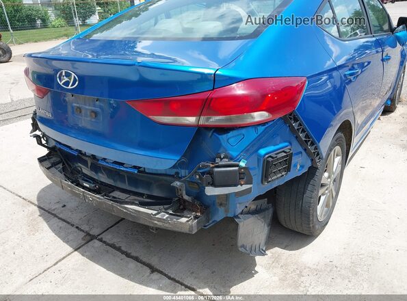 5NPD84LF3HH064680 2017 HYUNDAI ELANTRA Blue 