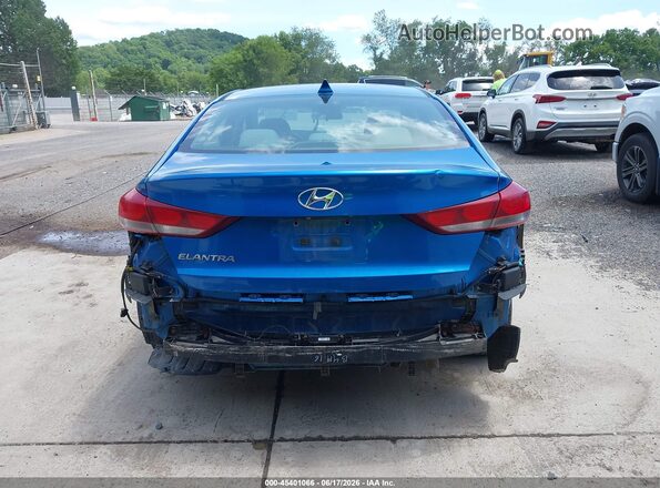 5NPD84LF3HH064680 2017 HYUNDAI ELANTRA Blue 