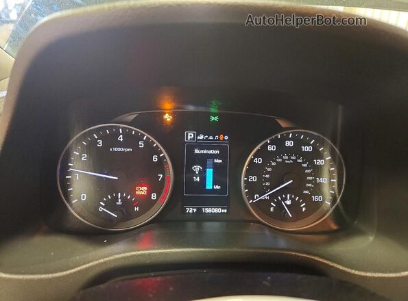 5NPD84LF3HH067465 2017 HYUNDAI ELANTRA Black Vista del cuadro de instrumentos