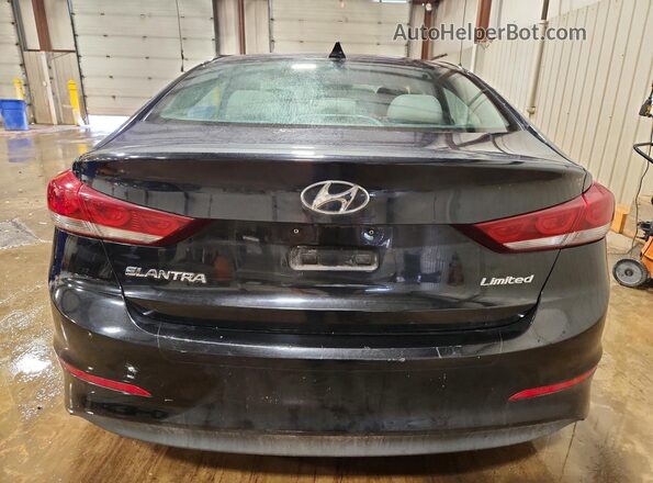 5NPD84LF3HH067465 2017 HYUNDAI ELANTRA Black Vista trasera