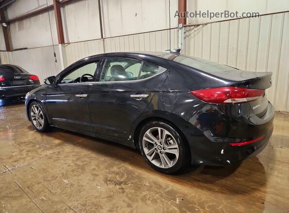5NPD84LF3HH067465 2017 HYUNDAI ELANTRA Black Trasero izquierdo