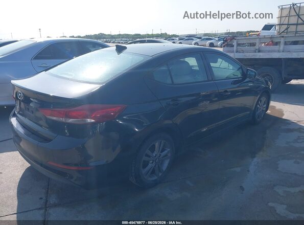 5NPD84LF3HH077347 2017 HYUNDAI ELANTRA Black Trasero derecho