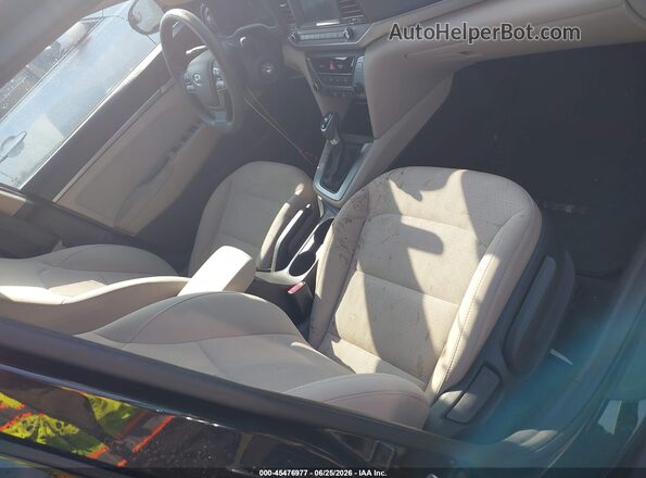 5NPD84LF3HH077347 2017 HYUNDAI ELANTRA Black Vista interior delantera