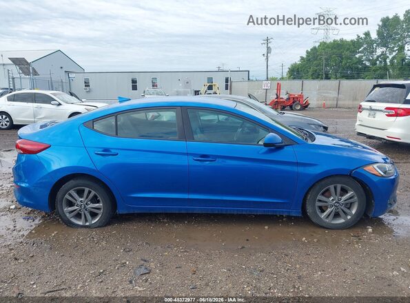 5NPD84LF3HH088445 2017 HYUNDAI ELANTRA Blue Widok wnętrza 360 stopni