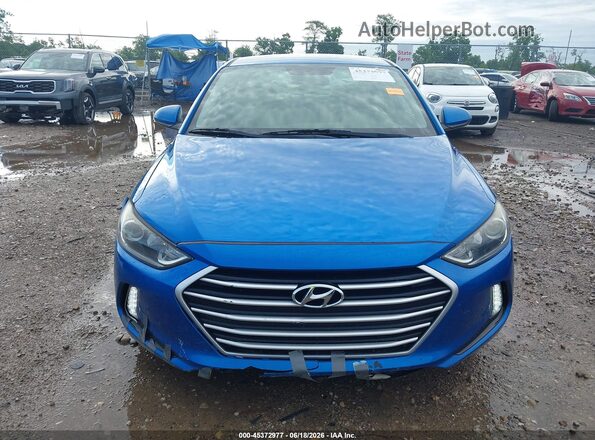 5NPD84LF3HH088445 2017 HYUNDAI ELANTRA Blue Widok wnętrza z tyłu