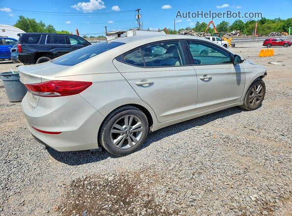 5NPD84LF3HH107138 2017 HYUNDAI ELANTRA Gray უკანა მარჯვენა