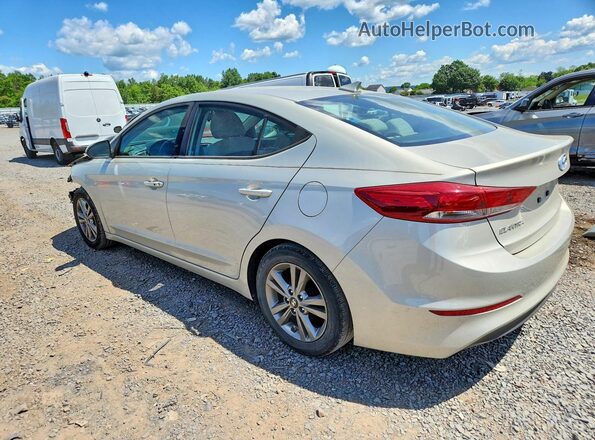 5NPD84LF3HH107138 2017 HYUNDAI ELANTRA Gray უკანა მარცხენა
