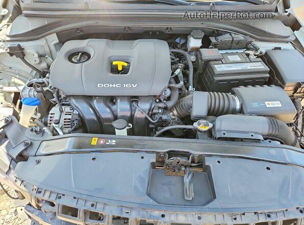 5NPD84LF3HH107138 2017 HYUNDAI ELANTRA Gray უკანა სალონის ხედი