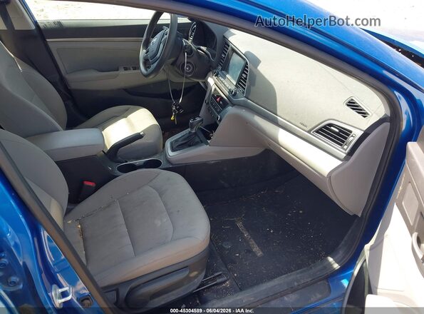 5NPD84LF3HH118494 2017 HYUNDAI ELANTRA Синий 