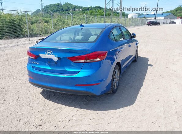 5NPD84LF3HH118494 2017 HYUNDAI ELANTRA Синий 