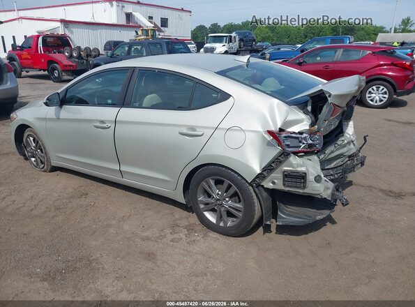5NPD84LF3HH120763 2017 HYUNDAI ELANTRA Beige Задня ліва чверть