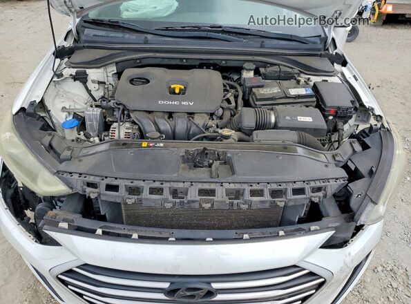 5NPD84LF3HH151169 2017 HYUNDAI ELANTRA White Սալոնի հետևի տեսք