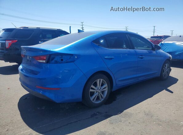 5NPD84LF3HH165962 2017 HYUNDAI ELANTRA Blue 