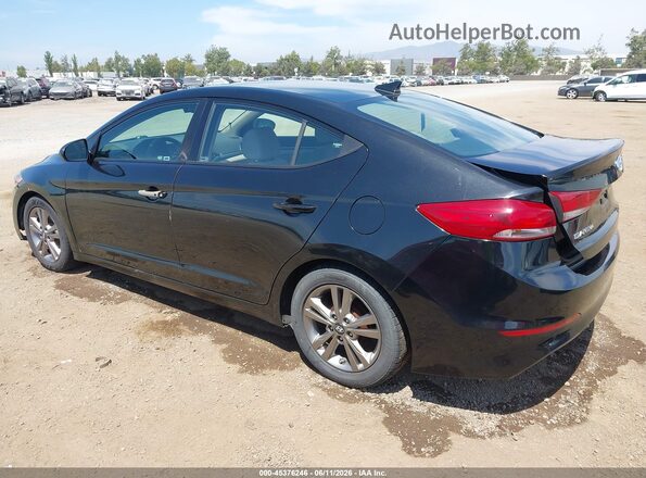 5NPD84LF3HH167940 2017 HYUNDAI ELANTRA Black Задня ліва чверть