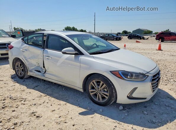5NPD84LF3HH182017 2017 HYUNDAI ELANTRA White Przód prawy