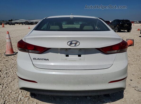 5NPD84LF3HH182017 2017 HYUNDAI ELANTRA White Widok z tyłu