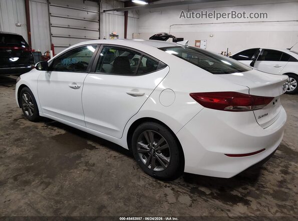 5NPD84LF3HH186181 2017 HYUNDAI ELANTRA Белый Задняя левая четверть