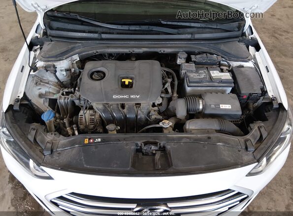 5NPD84LF3HH186181 2017 HYUNDAI ELANTRA Белый Вид сзади