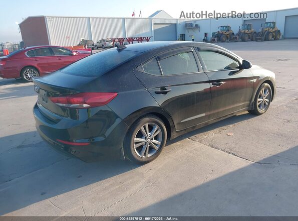 5NPD84LF3HH189291 2017 HYUNDAI ELANTRA Черный Задняя правая четверть