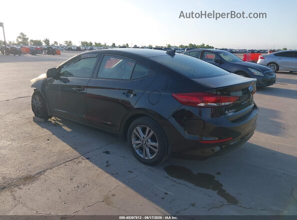 5NPD84LF3HH189291 2017 HYUNDAI ELANTRA Черный Задняя левая четверть