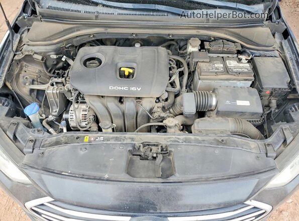 5NPD84LF3JH219542 2018 HYUNDAI ELANTRA Black 