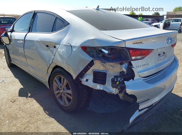 5NPD84LF3JH223896 2018 HYUNDAI ELANTRA Silver Vista frontal