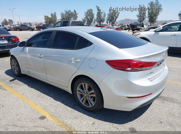 5NPD84LF3JH231870 2018 HYUNDAI ELANTRA Silver Հետևի ձախ