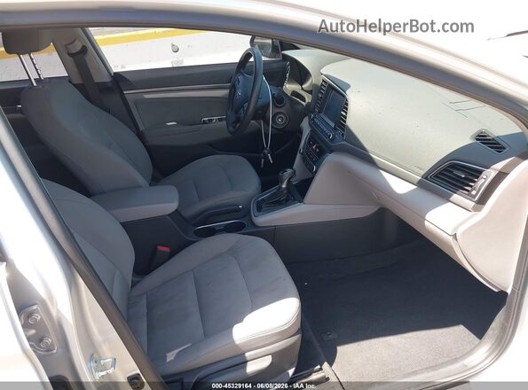 5NPD84LF3JH231870 2018 HYUNDAI ELANTRA Silver Սալոնի դիմացի տեսք