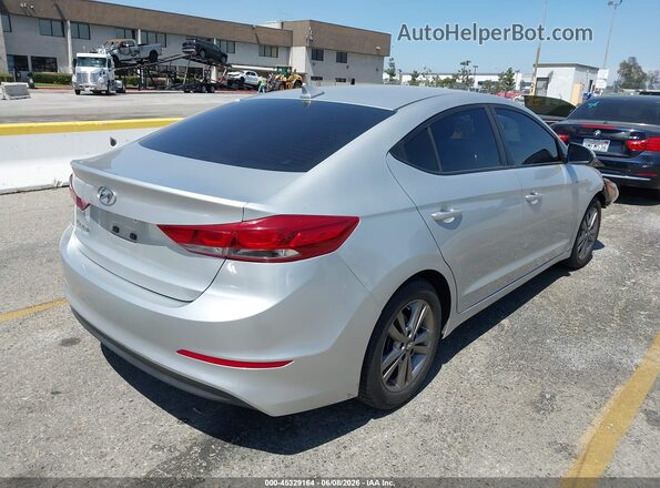 5NPD84LF3JH231870 2018 HYUNDAI ELANTRA Silver Հետևի աջ