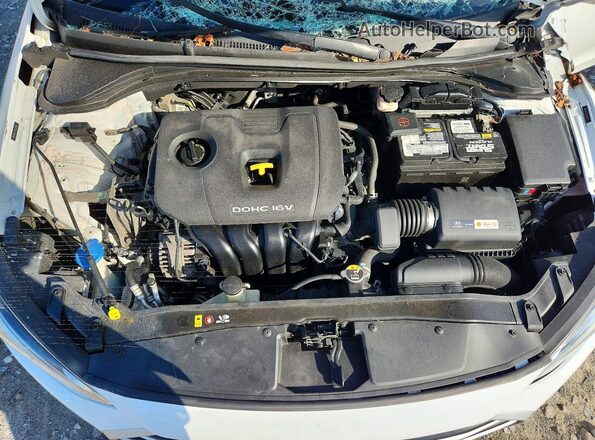 5NPD84LF3JH236244 2018 HYUNDAI ELANTRA White უკანა სალონის ხედი