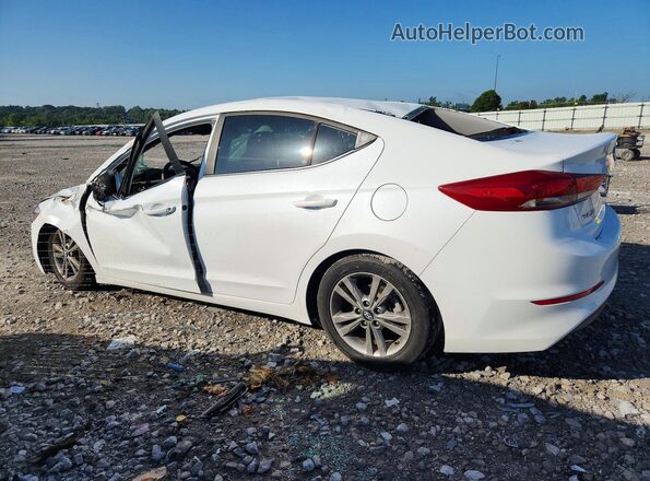 5NPD84LF3JH236244 2018 HYUNDAI ELANTRA White უკანა მარცხენა
