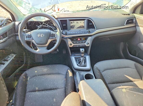 5NPD84LF3JH236244 2018 HYUNDAI ELANTRA White წინა პანელის ხედი