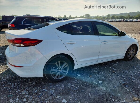 5NPD84LF3JH236244 2018 HYUNDAI ELANTRA White უკანა მარჯვენა