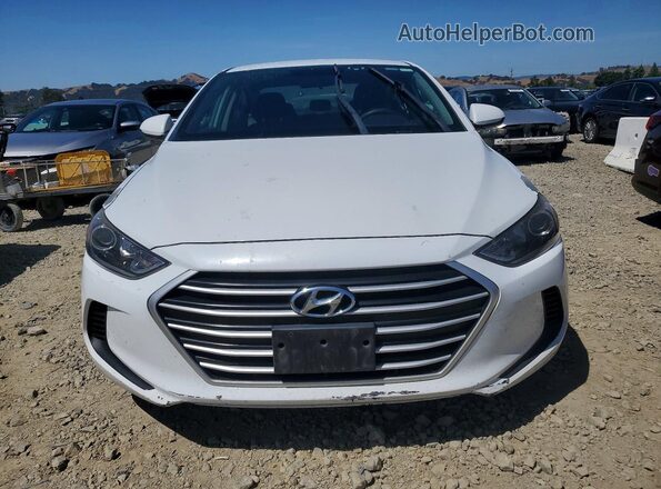 5NPD84LF3JH292054 2018 HYUNDAI ELANTRA White წინა ხედი