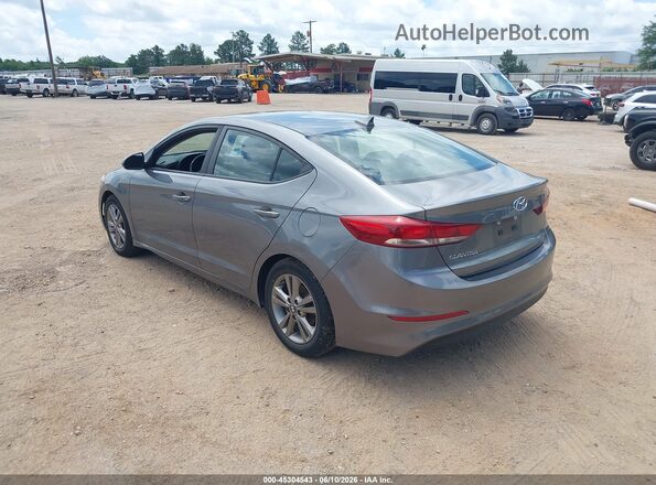 5NPD84LF3JH309130 2018 HYUNDAI ELANTRA Серый Задняя левая четверть