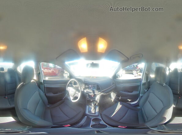 5NPD84LF3JH309743 2018 HYUNDAI ELANTRA Белый Вид наклейки с VIN-кодом