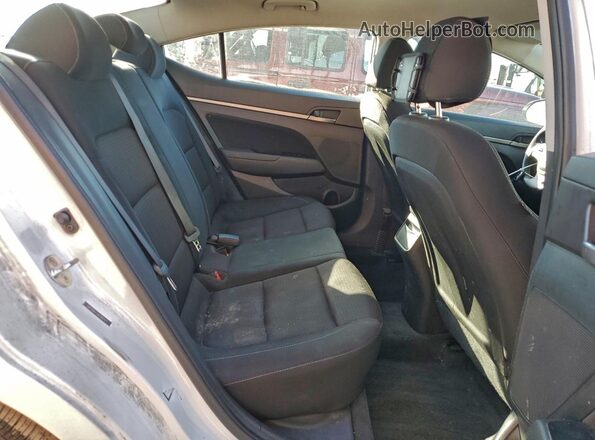 5NPD84LF3JH309743 2018 HYUNDAI ELANTRA Белый Вид задних сидений