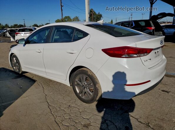 5NPD84LF3JH309743 2018 HYUNDAI ELANTRA Белый Задняя левая четверть