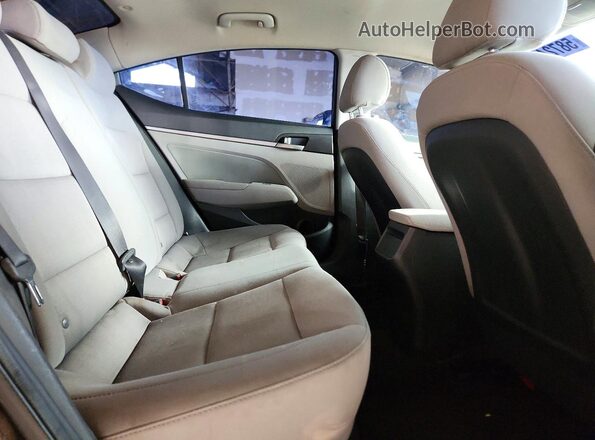 5NPD84LF3JH320774 2018 HYUNDAI ELANTRA Белый Вид задних сидений