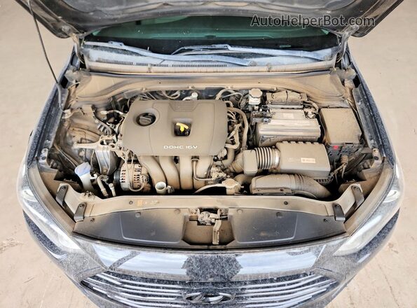 5NPD84LF3JH320774 2018 HYUNDAI ELANTRA Белый Вид задней части салона