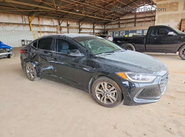 5NPD84LF3JH320774 2018 HYUNDAI ELANTRA Белый Передняя правая четверть